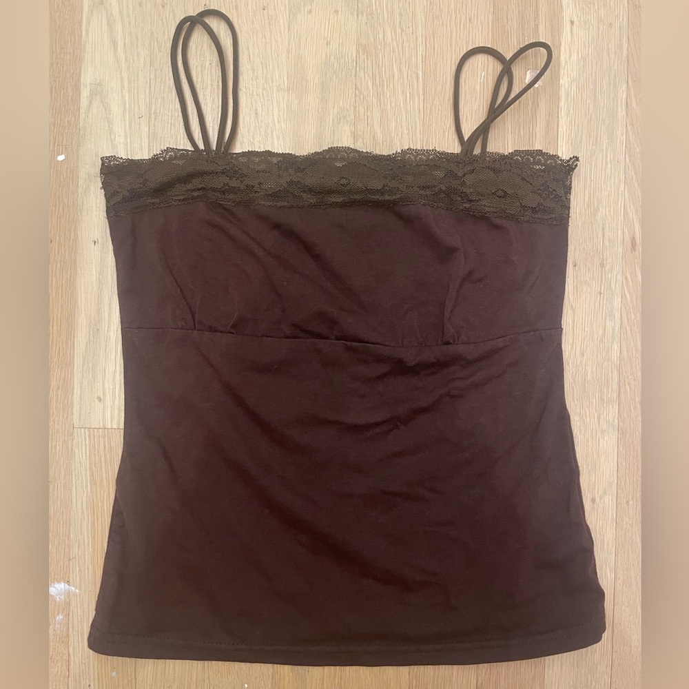 Babydoll lace y2k tank top